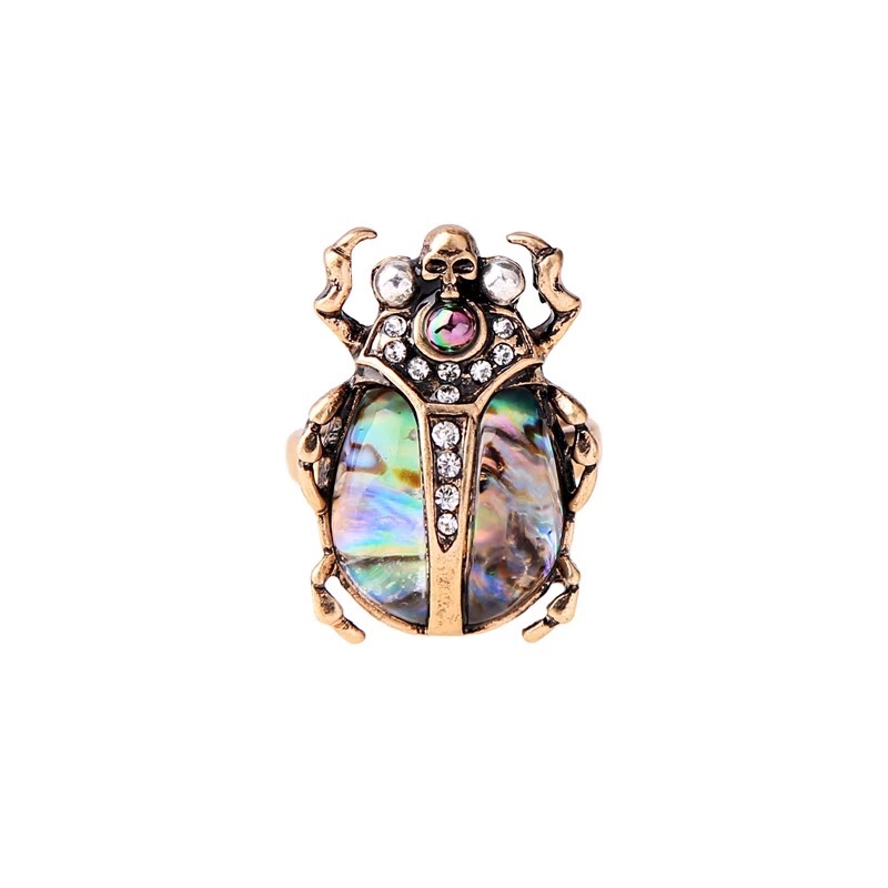 Beetle Ring Sz 7